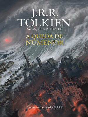 cover image of A Queda de Númenor